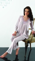 VANILLA 2217 пижама лиловая большой размер
