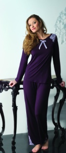 VANILLA 2244 пижама сливовая: купить в Киеве и Украине, цена, продажа в интернет-магазине женского белья Сила Красоты