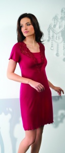 VANILLA 2260 сорочка бордовая: купить в Киеве и Украине, цена, продажа в интернет-магазине женского белья Сила Красоты