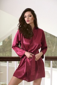 Agnes 2 бордовый халатик: купить в Киеве и Украине, цена, продажа в интернет-магазине женского белья Сила Красоты