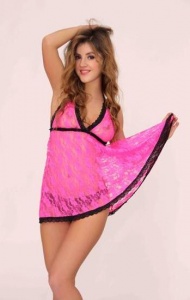 Nataly платье розовое: купить в Киеве и Украине, цена, продажа в интернет-магазине женского белья Сила Красоты