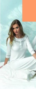 VANILLA 2206 сорочка персиковая: купить в Киеве и Украине, цена, продажа в интернет-магазине женского белья Сила Красоты