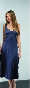 VANILLA 2209 сорочка темно-синяя: купить в Киеве и Украине, цена, продажа в интернет-магазине женского белья Сила Красоты