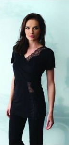 VANILLA 2213 пижама черная: купить в Киеве и Украине, цена, продажа в интернет-магазине женского белья Сила Красоты