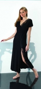 VANILLA 2214 сорочка черная: купить в Киеве и Украине, цена, продажа в интернет-магазине женского белья Сила Красоты