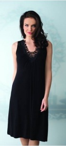 VANILLA 2215 сорочка черная: купить в Киеве и Украине, цена, продажа в интернет-магазине женского белья Сила Красоты