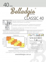 Classic 40 den Belladgio колготки 